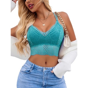 Avidlove Lace Bralette for Women V Neck Camisoles Racerback Adjustable Strap Crop Top(Apple Green)