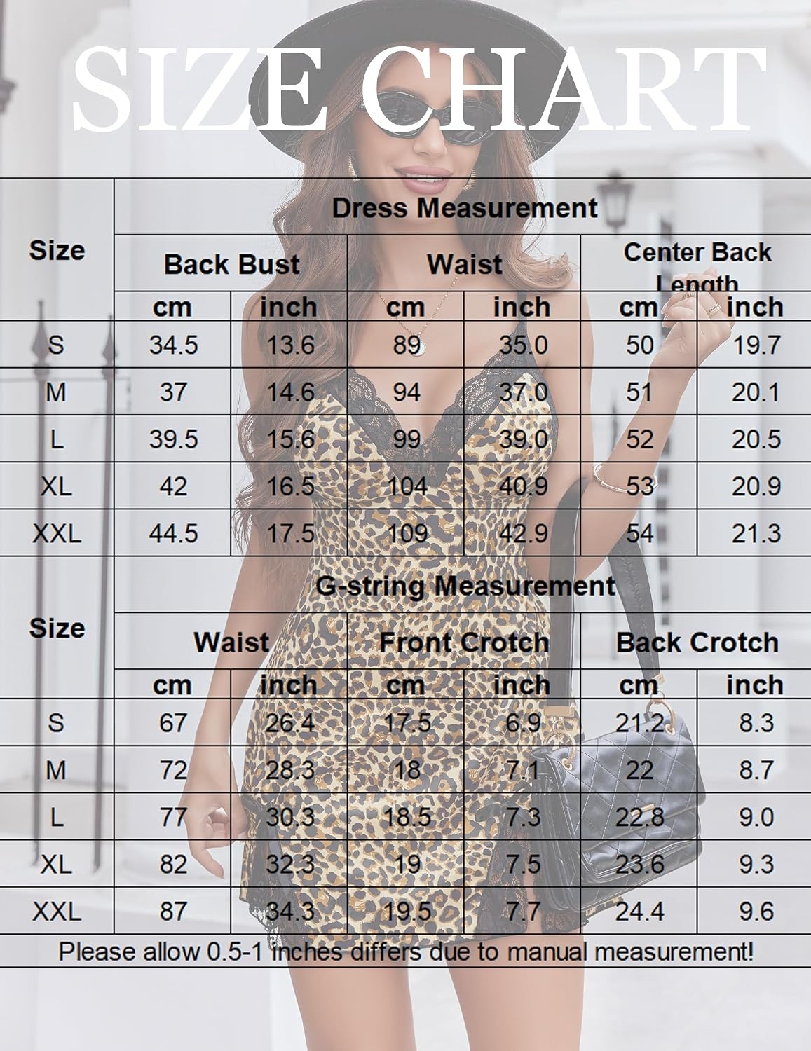 image:imageAvidlove Lingerie for Women Satin Lace Mini Dress V Neck Nightgown Sexy Boudoir OutfitsLeopard Print