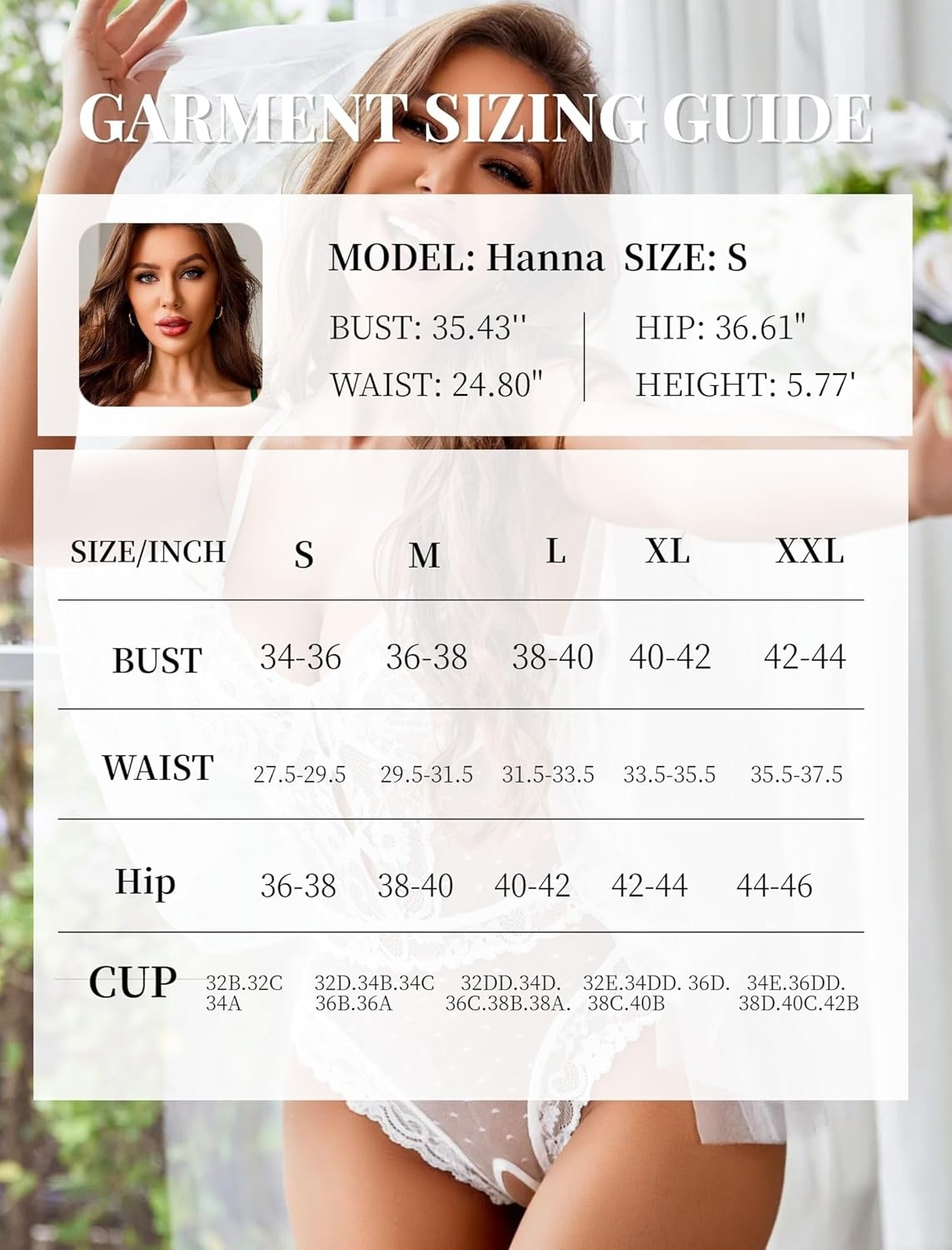 image:imageAvidlove Women Sexy Lingerie Sheer Lace Bodysuit V Neck Teddy Lingerie One Piece Mini BabydollPeach Pink